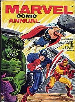 Cover of Marvel Comic Annual