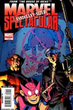 Assisted Living; D-Man in Slum City Warriors; American Eagle in Just A Little Old Fashioned Justice; Hawkeye And The Curse Of The Crimson Crown