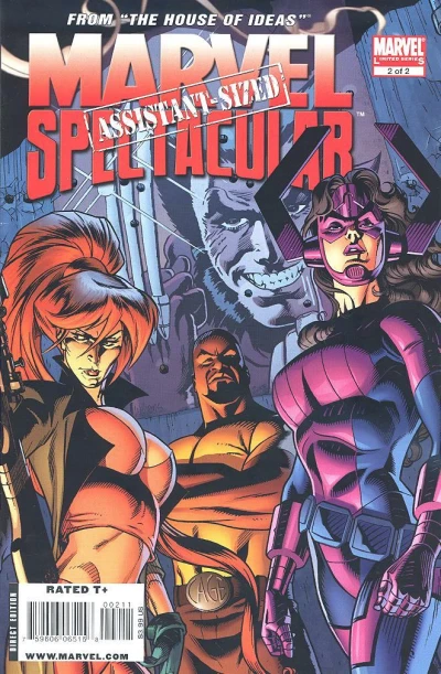 Cover of Galacta in Galacta (or "The World-Eater's Daughter"); Elsa Bloodstone Monster Hunter in Daddy's Little Girl and Luke Cage in Citizen Cage
