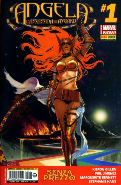 Cover of Angela - Assassina di Asgard 1: Senza prezzo
