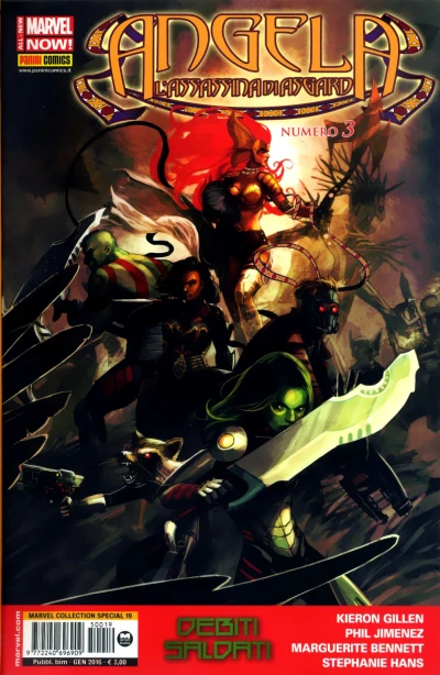 Cover of Angela - Assassina di Asgard 3: Debiti saldati