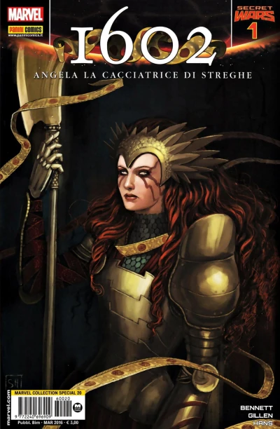 Cover of 1602: Angela la cacciatrice di streghe 1