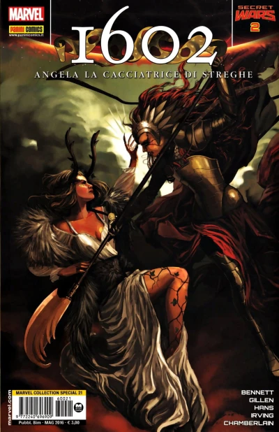 Cover of 1602: Angela la cacciatrice di streghe 2