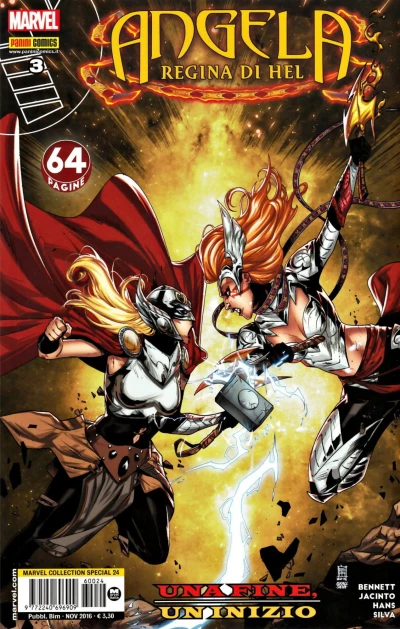 Cover of Angela: Regina di Hel 3: Unfaine, uninizio