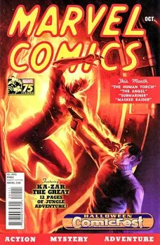 Cover of The Human Torch; The Sub-Mariner
