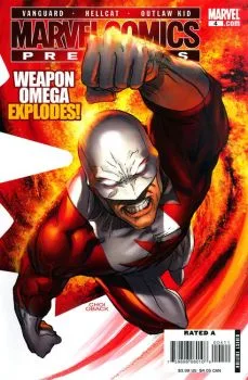 Cover of Vanguard Chapter 4: Ballistics; The Girl Who Could Be You! Part 4; The Outlaw Kid.; Weapon Omega Part 4