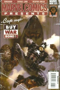 Vanguard 6 of 12: Unintended Consequences; Savage Land Part 2 of 3: Alliances; Captain America:4F One Shot;  Weapon Omega Part 6 of 12