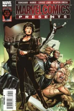 Vanguard 7 of 12:Collision; Savage Land 3 of 3: Lost World; Namor Paying Respects; Weapon Omega 7 of 12