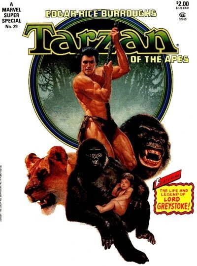 Cover of Tarzan Of The Apes