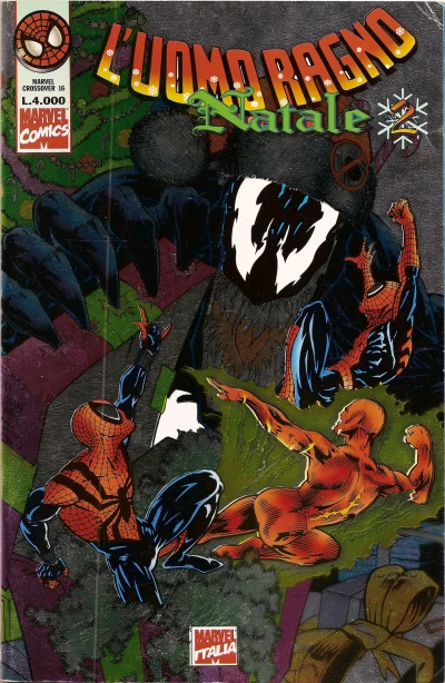 Cover of L'Uomo Ragno Natale 2