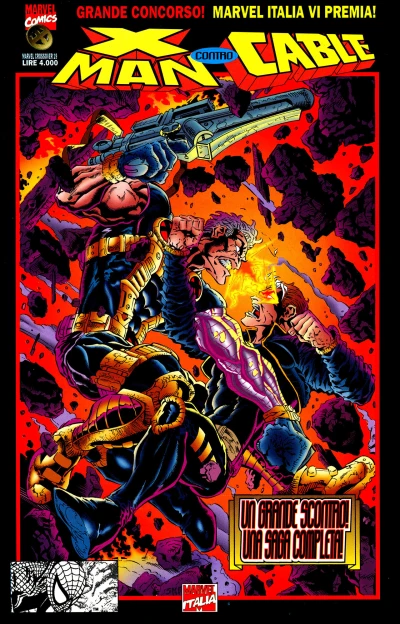 Cover of Cable contro X-Man
