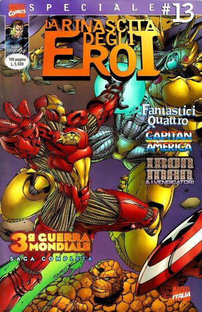 Cover of La rinascita degli eroi 13