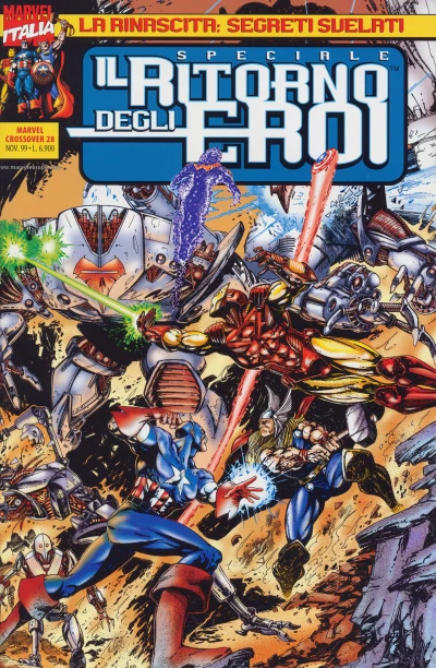 Cover of La rinascita degli eroi: Segreti svelati