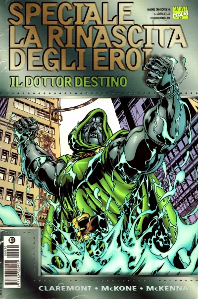 Cover of La rinascita degli eroi: Il ritorno del Dottor Destino