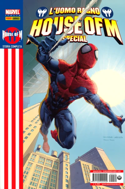 Cover of House of M: L'Uomo Ragno