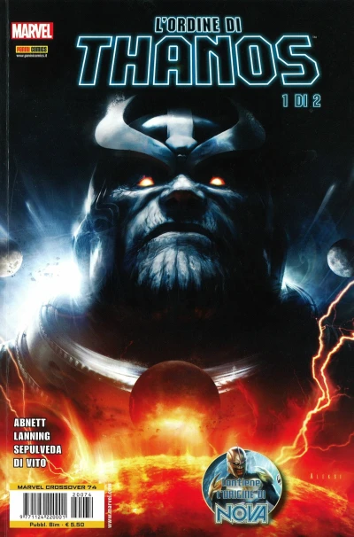 Cover of L'ordine di Thanos 1
