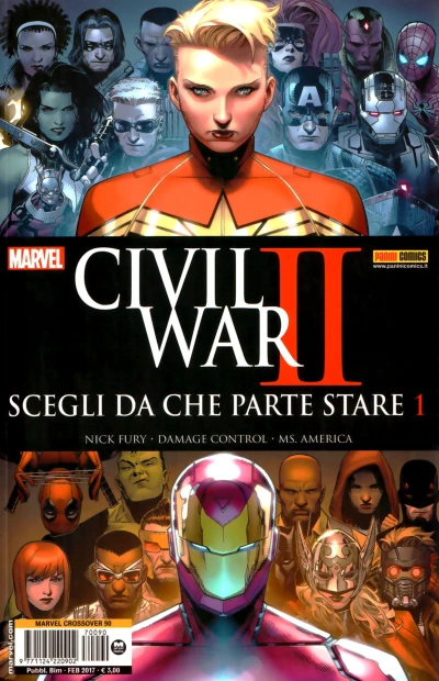 Cover of Civil War II: Scegli da che parte stare 1