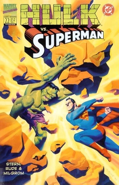 Cover of Hulk vs. Superman
