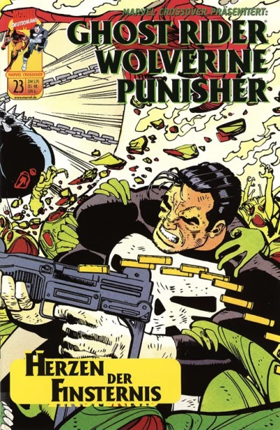 Cover of Ghost Rider / Wolverine / Punisher
