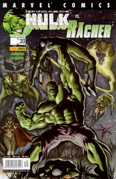 Cover of Der unglaubliche Hulk vs. Die Rächer