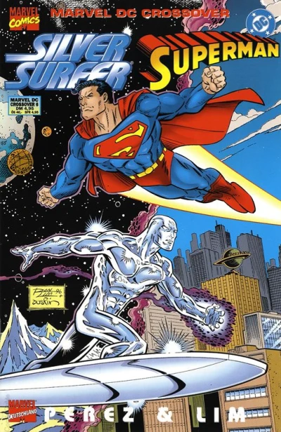 Cover of Silver Surfer / Superman