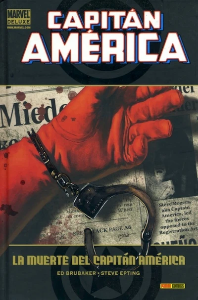 Cover of La muerte del Capitán América