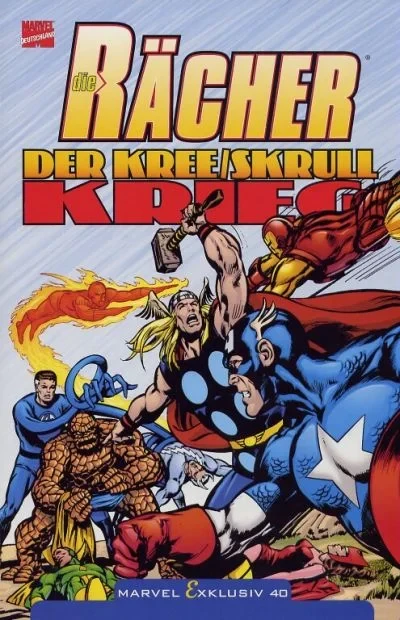 Cover of Die Rächer: Der Kree/Skrull Krieg