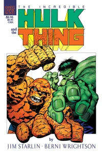 The Incredible Hulk and the Thing in The Big Change