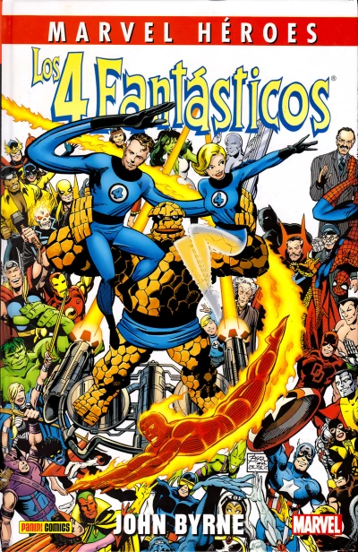 Cover of Los 4 Fantásticos de John Byrne 1