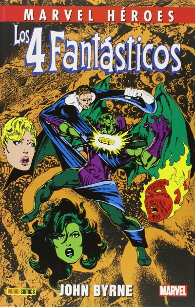 Cover of Los 4 Fantásticos de John Byrne 4