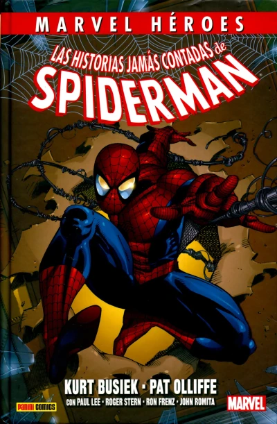 Cover of Las historias jamás contadas de Spiderman