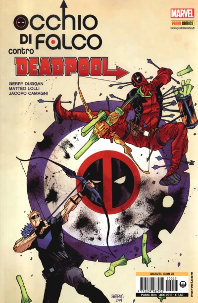 Cover of Occio di Falco contro Deadpool