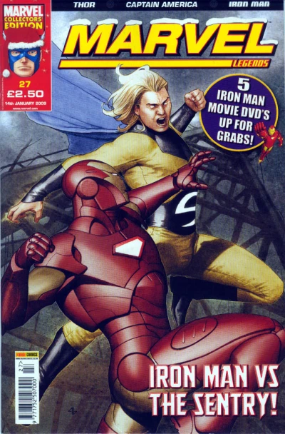 Cover of Iron Man vs The Sentry!