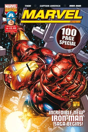 Cover of Incredible NEW IRON MAN Saga Begins!