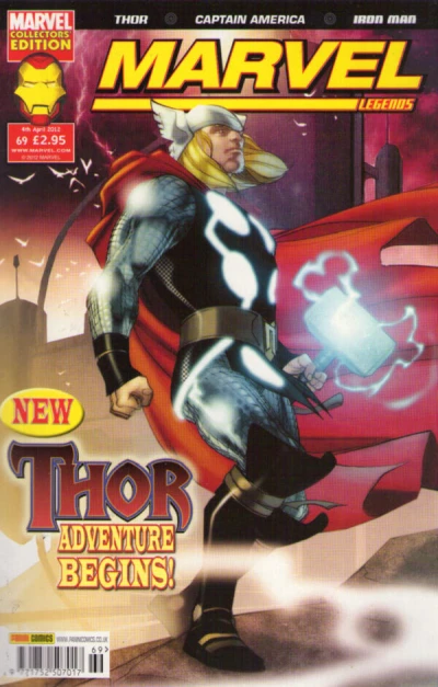 Cover of New Thor Adventure Begins!