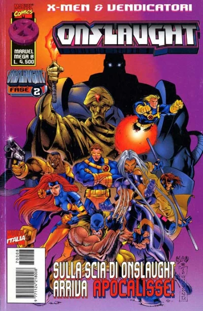 Cover of Onslaught Fase 2 - X-Men e Vendicatori