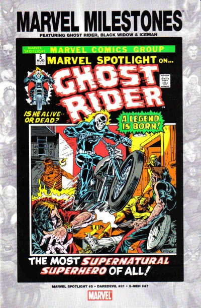 Cover of Featuring Ghost Rider, Black Widow & Iceman