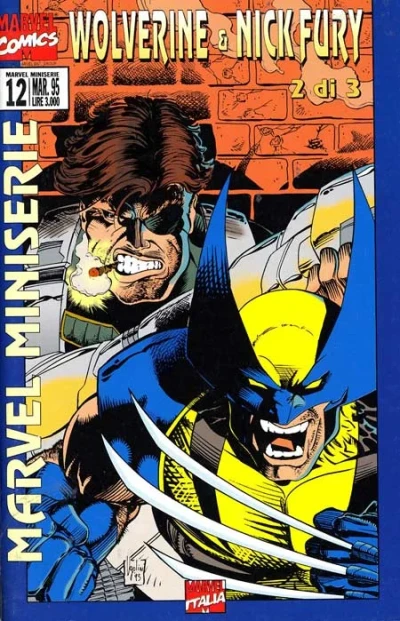 Cover of Wolverine & Nick Fury 2 di 3