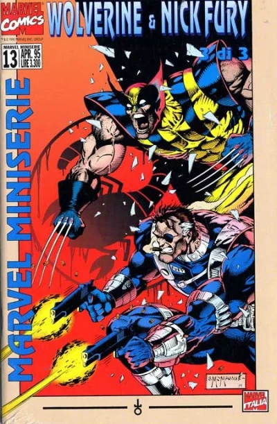 Cover of Wolverine & Nick Fury 3 di 3