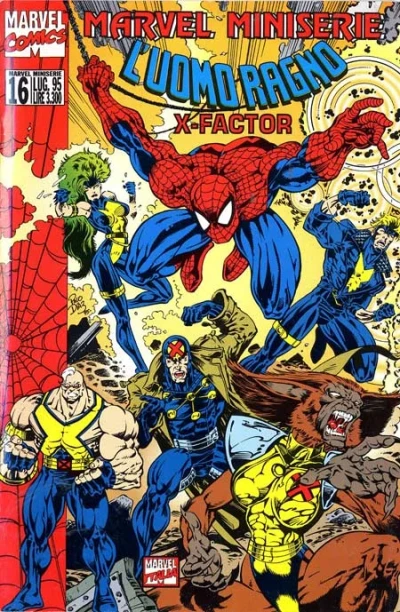 Cover of l'Uomo Ragno - X-Factor