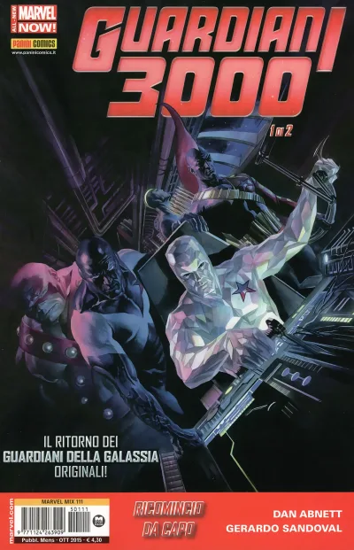 Cover of Guardiani 3000 1 di 2: Ricomincio da capo