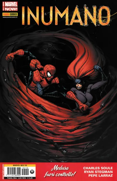 Cover of Inhumano 2: Medusa fuori controllo!