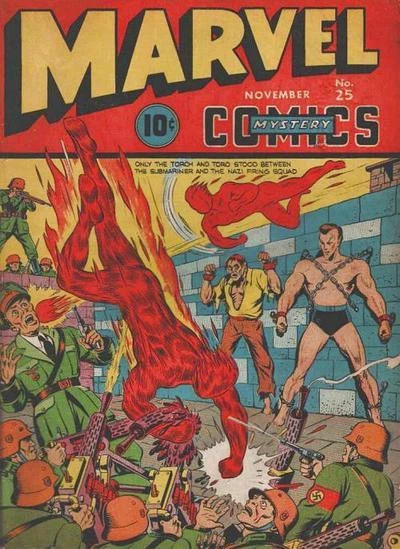 Cover of The King Crime Syndicate; The Little People; The Patriot Downs a Nazi; The Forest Fire Saboteur; The Vengeance of Saba; The Book of Sorcery; The Python and the Prison Riot