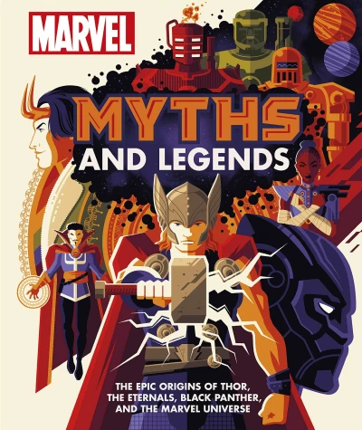 Cover of The Epic Origins of Thor, The Eternals, Black Panther, and the Marvel Universe