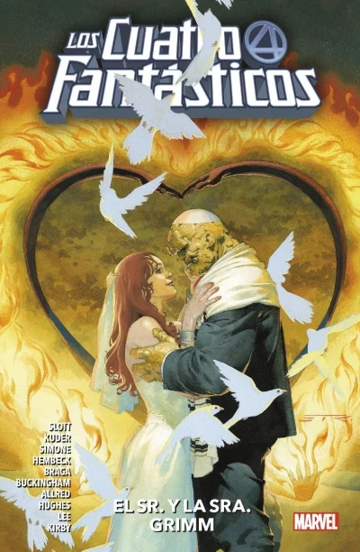 Cover of Los Cuatro Fantásticos 2 ; El Sr. y la Sra. Grimm