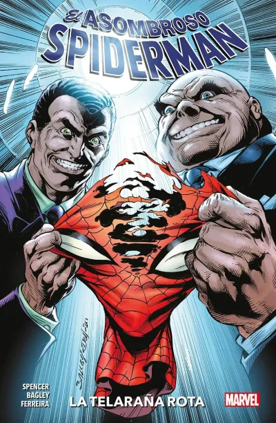 Cover of Asombroso Spiderman 14 ;La telaraña rota