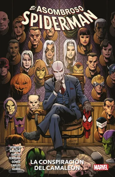 Cover of El Asombroso Spiderman 16 ; La conspiración del Camaleón