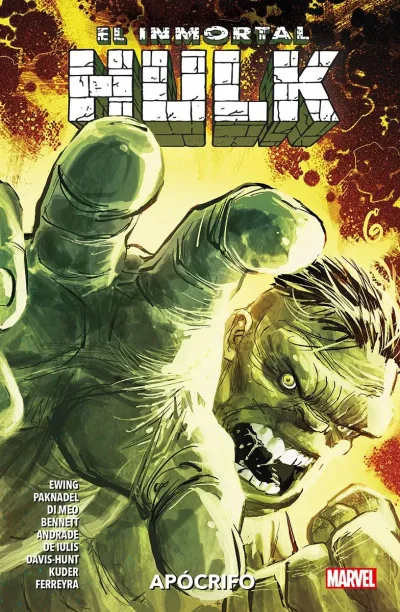 Cover of Inmortal Hulk 11 ; Apócrifo