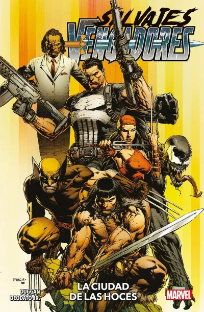 Cover of Salvajes Vengadores 1 ; La ciudad de las hoces