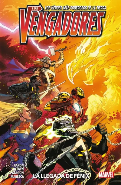 Cover of Vengadores 8 ; La llegada de Fénix